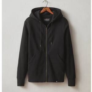 AMERICAN GIANT Classic Full Zip Hoodie Heavyweight 100% Cotton Men's Size Large